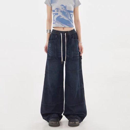 Denim Drop｜丹寧垮感工裝褲