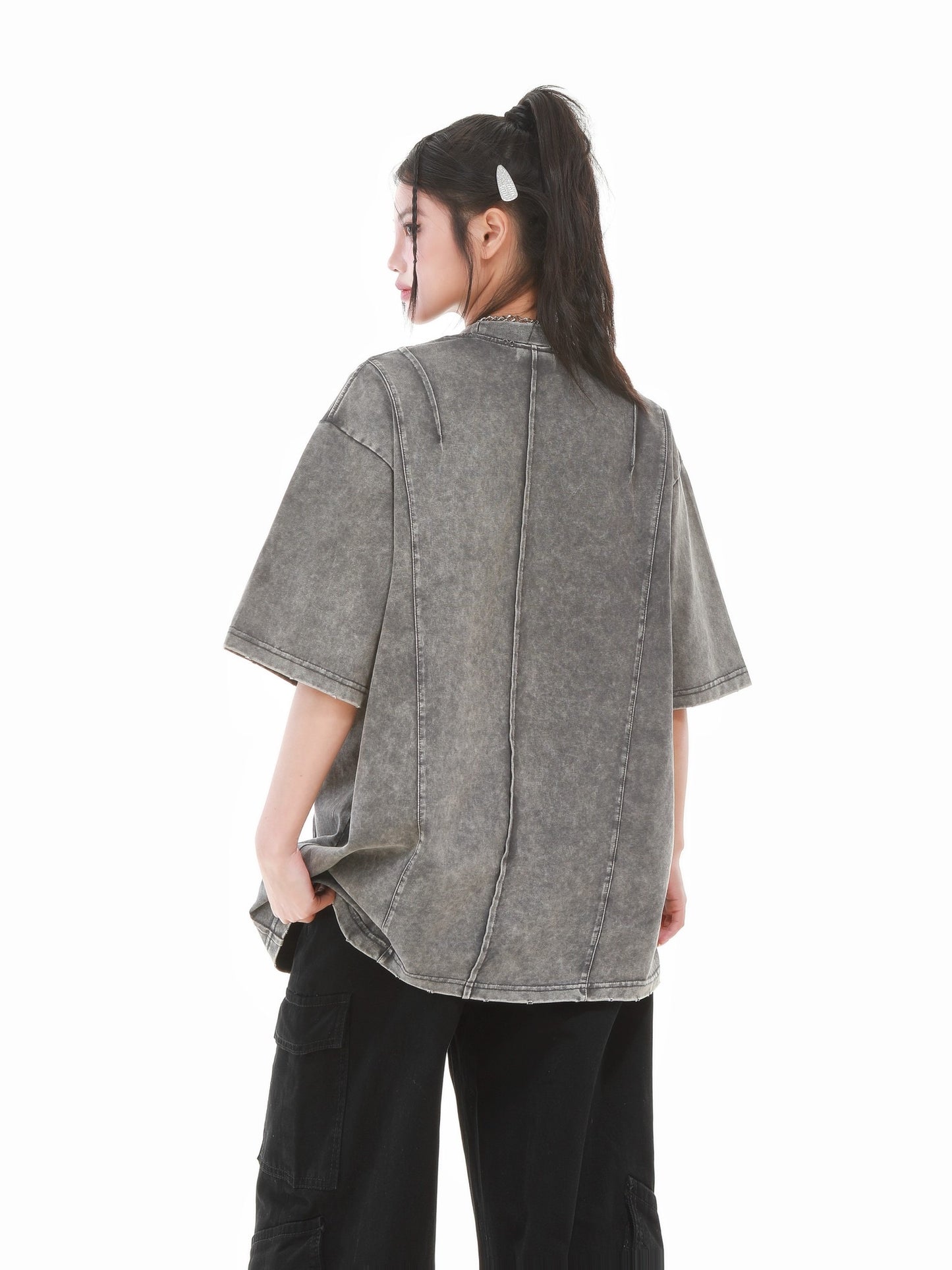 BORSD｜重磅雙拉鍊工裝Tee